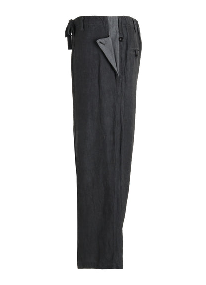 VIS/LI TWILL PIGMENT PRINT FOLDABLE POCKET PANTS