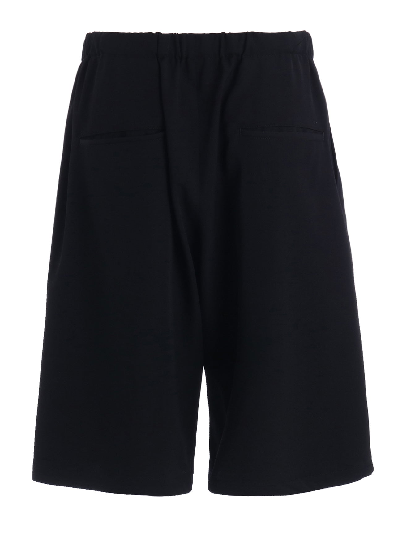 WASHER WOOL GABARDINE WRAP HALF PANTS