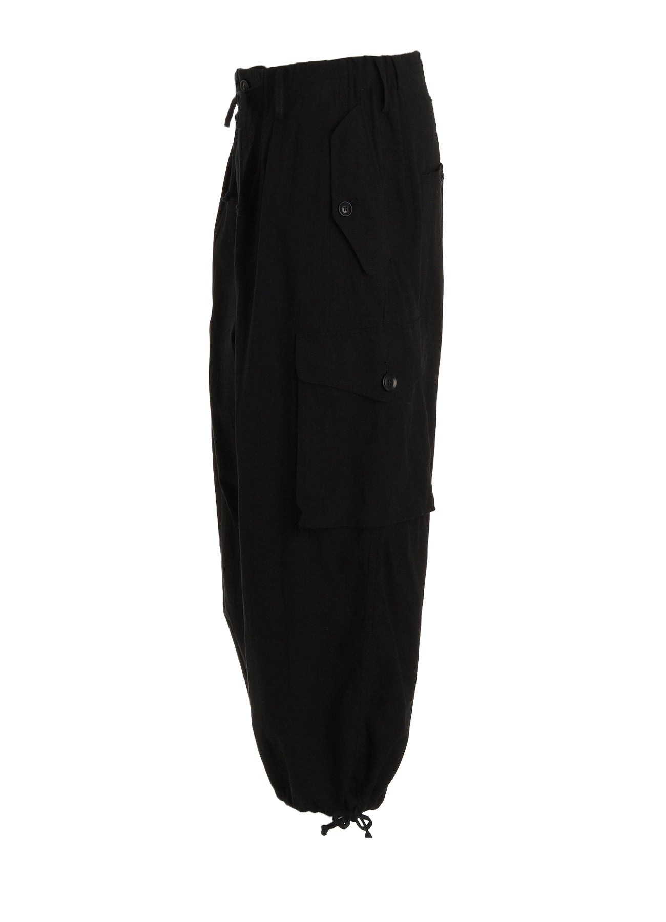 Cotton-Linen Poplin CARGO PANTS