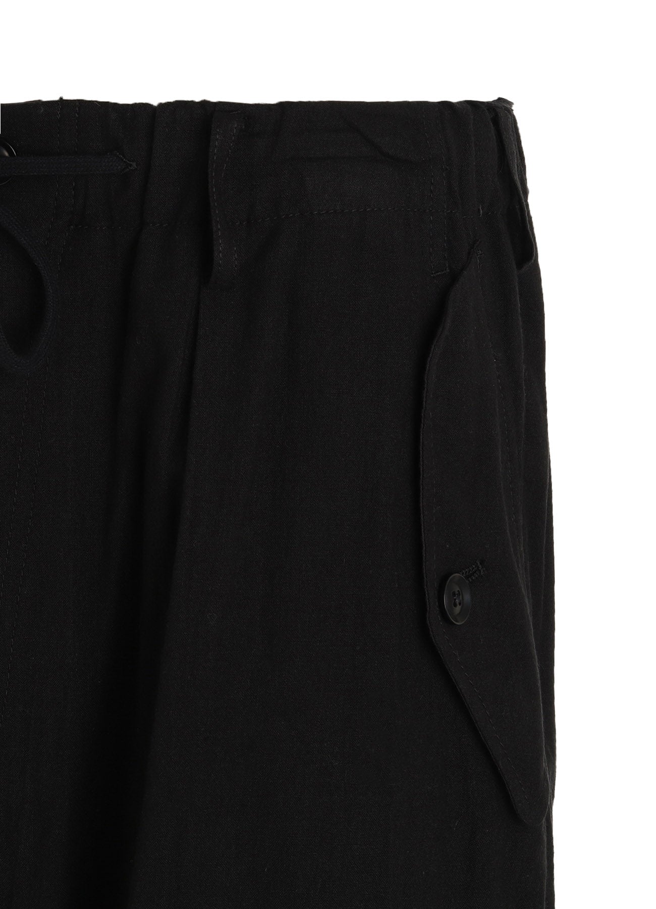Cotton-Linen Poplin CARGO PANTS
