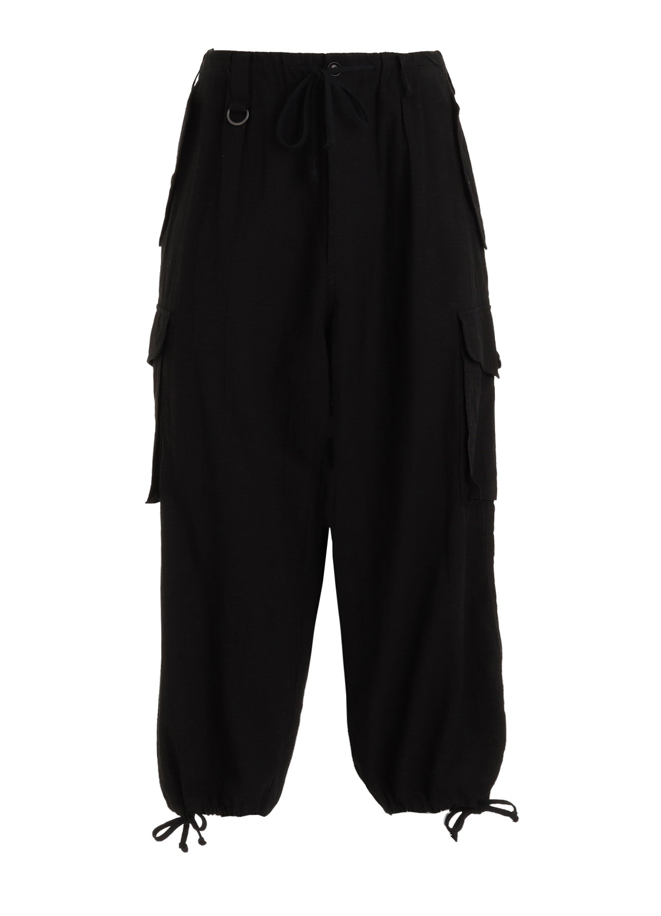 Cotton-Linen Poplin CARGO PANTS