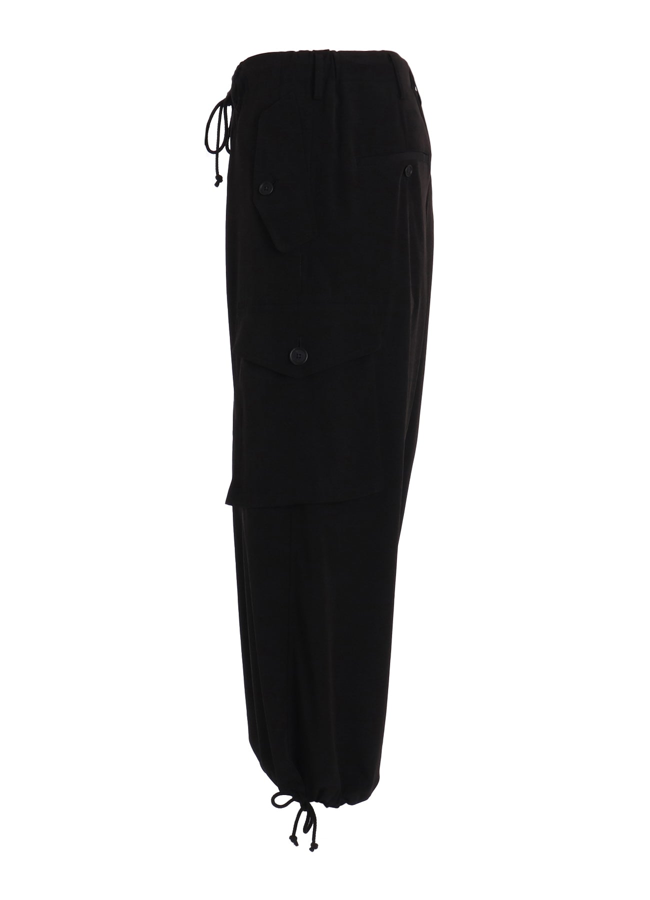 CREPE de CHINE CARGO PANTS