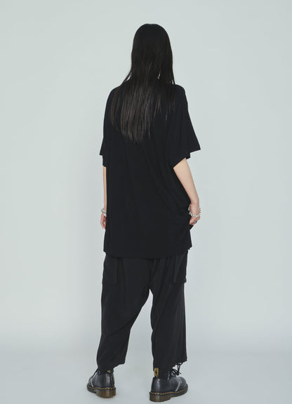 CREPE de CHINE CARGO PANTS