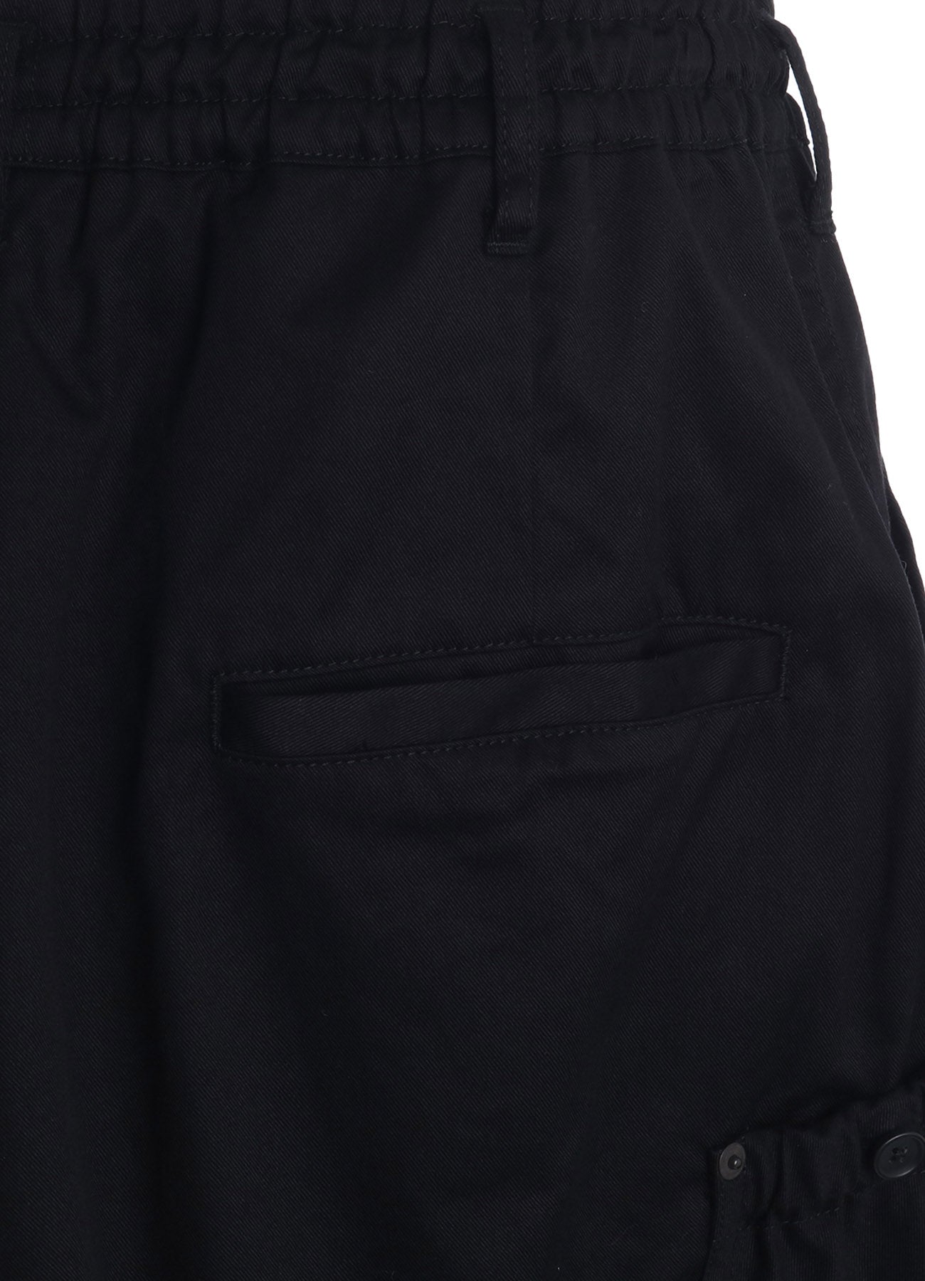 COTTON TWILL GATHERED POCKET SHORT PANTS – THE SHOP YOHJI YAMAMOTO