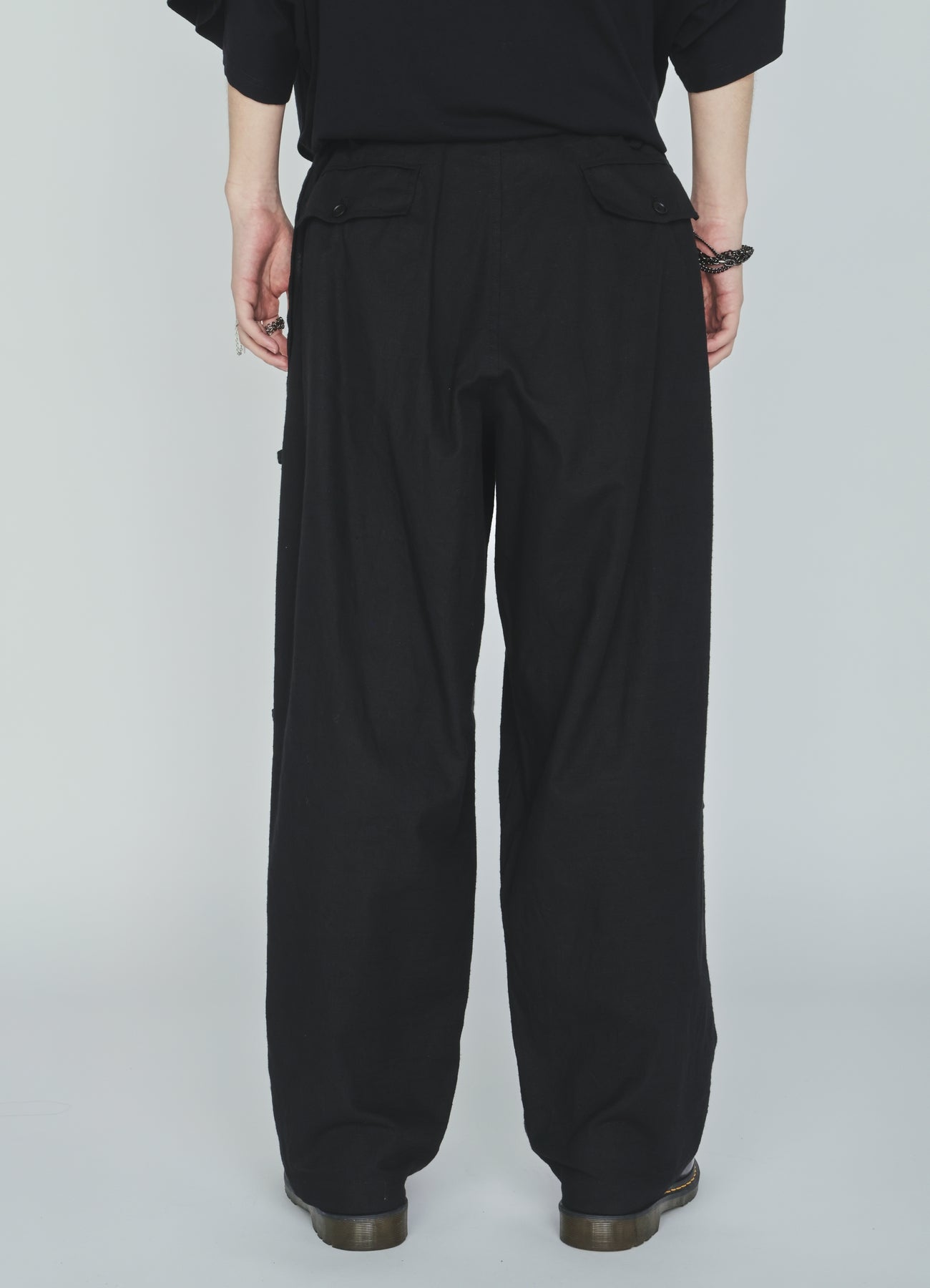 INDIAN KADI SIDEBANDED PANTS