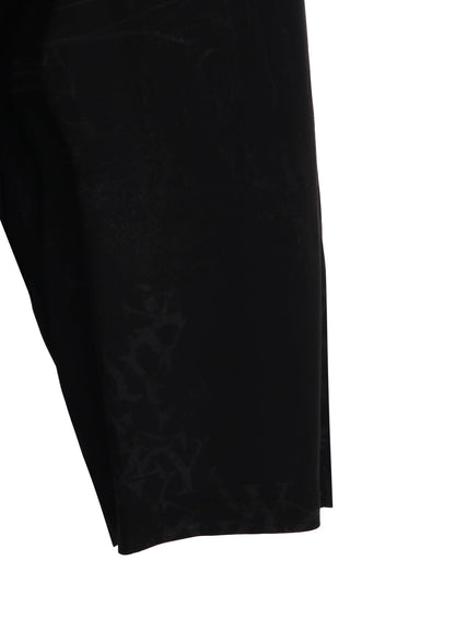 RAYON “Y” LETTER AND SUN‑MOON PRINT DRAWSTRING PANTS