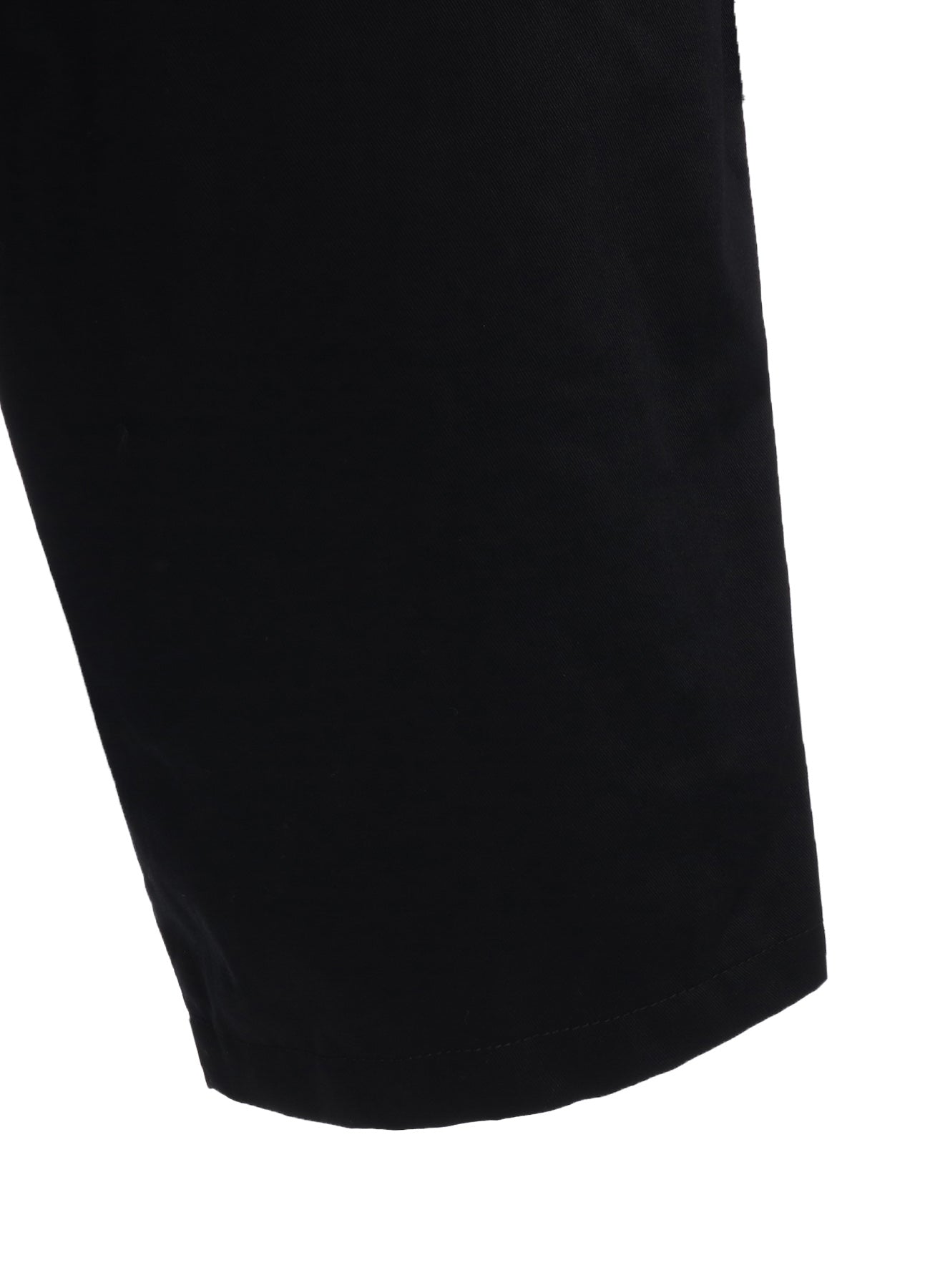 COTTON TWILL GATHERED POCKET WRAP PANTS