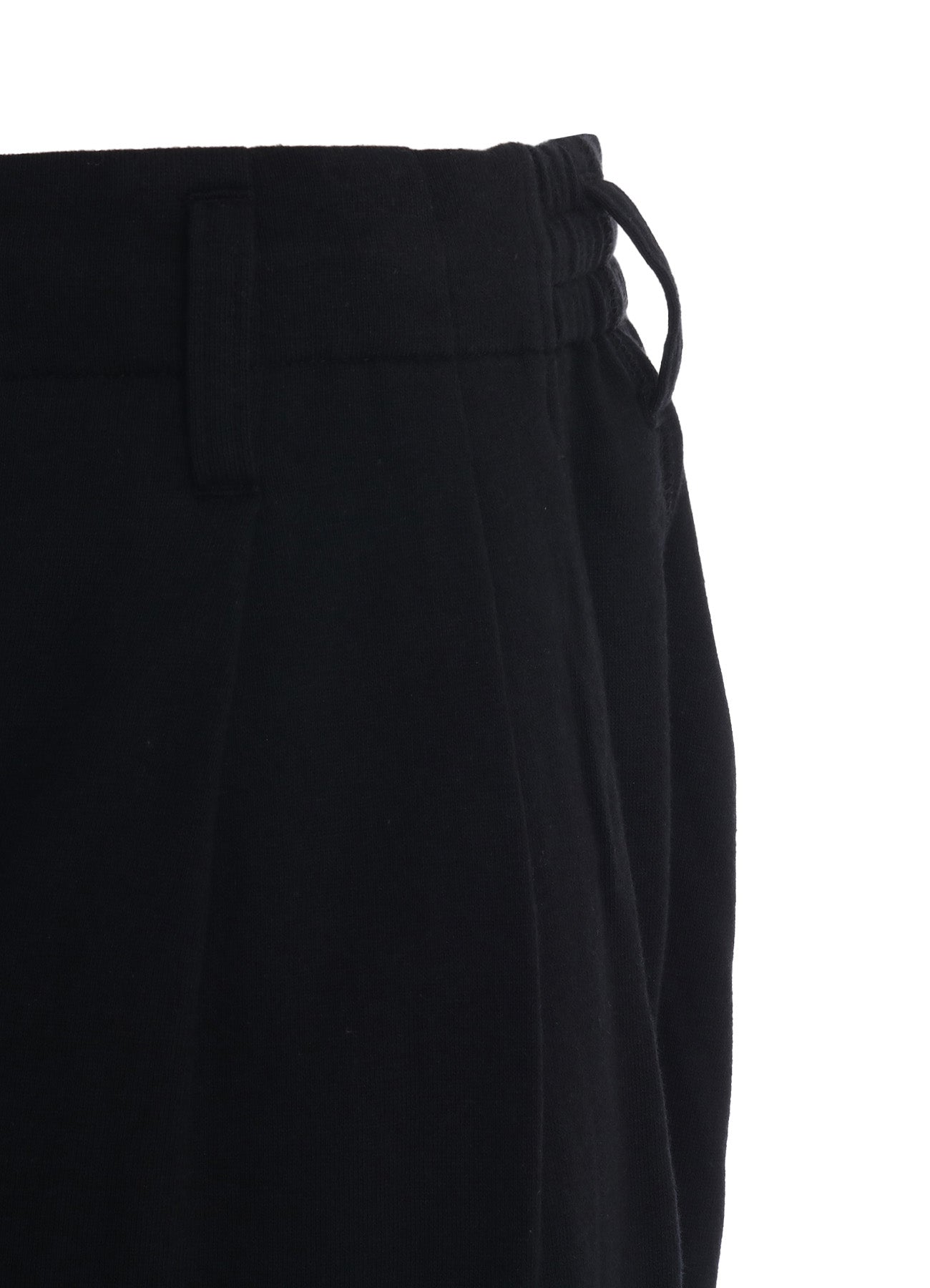40/1 COTTON GAUZE FLEECE TWO-TUCK JOGGER PANTS