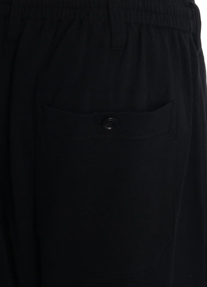 40/1 COTTON GAUZE FLEECE TWO-TUCK JOGGER PANTS