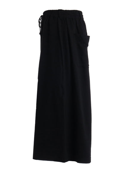 40/1 COTTON GAUZE FLEECE CULOTTE PANTS