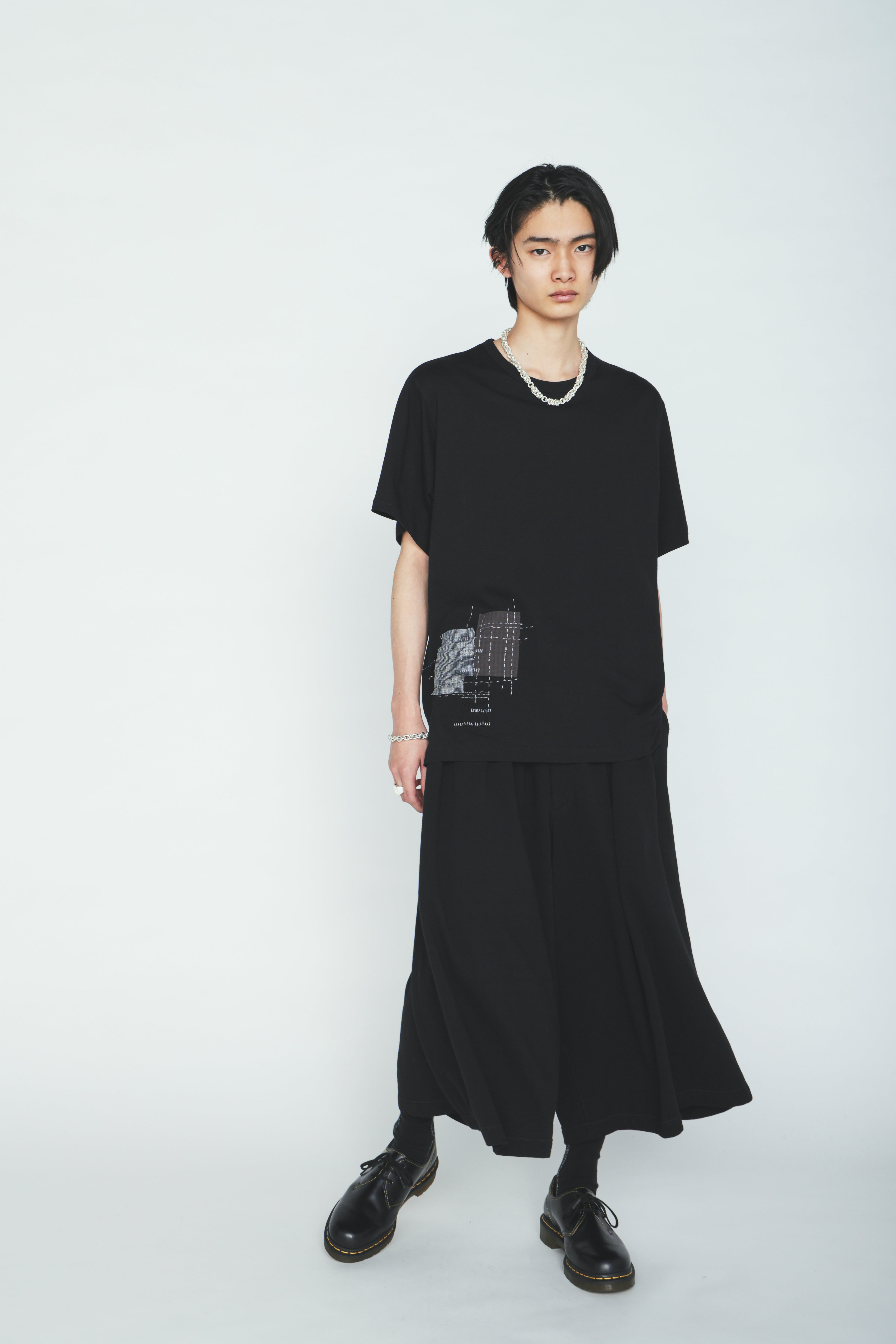 40/1 COTTON GAUZE FLEECE CULOTTE PANTS – THE SHOP YOHJI YAMAMOTO