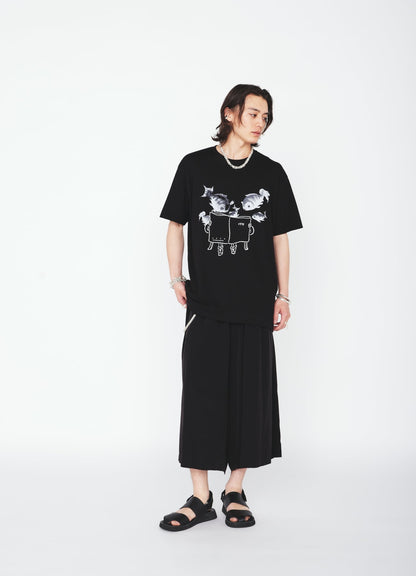 RAYON JERSEY CULOTTE PANTS