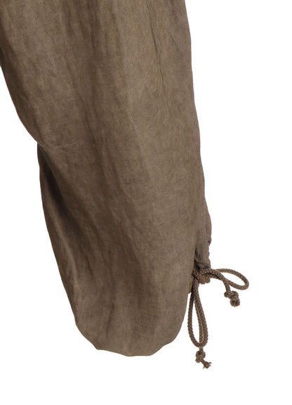 VIS/LI TWILL PIGMENT PRINT KNEE-TUCK CARGO PANTS