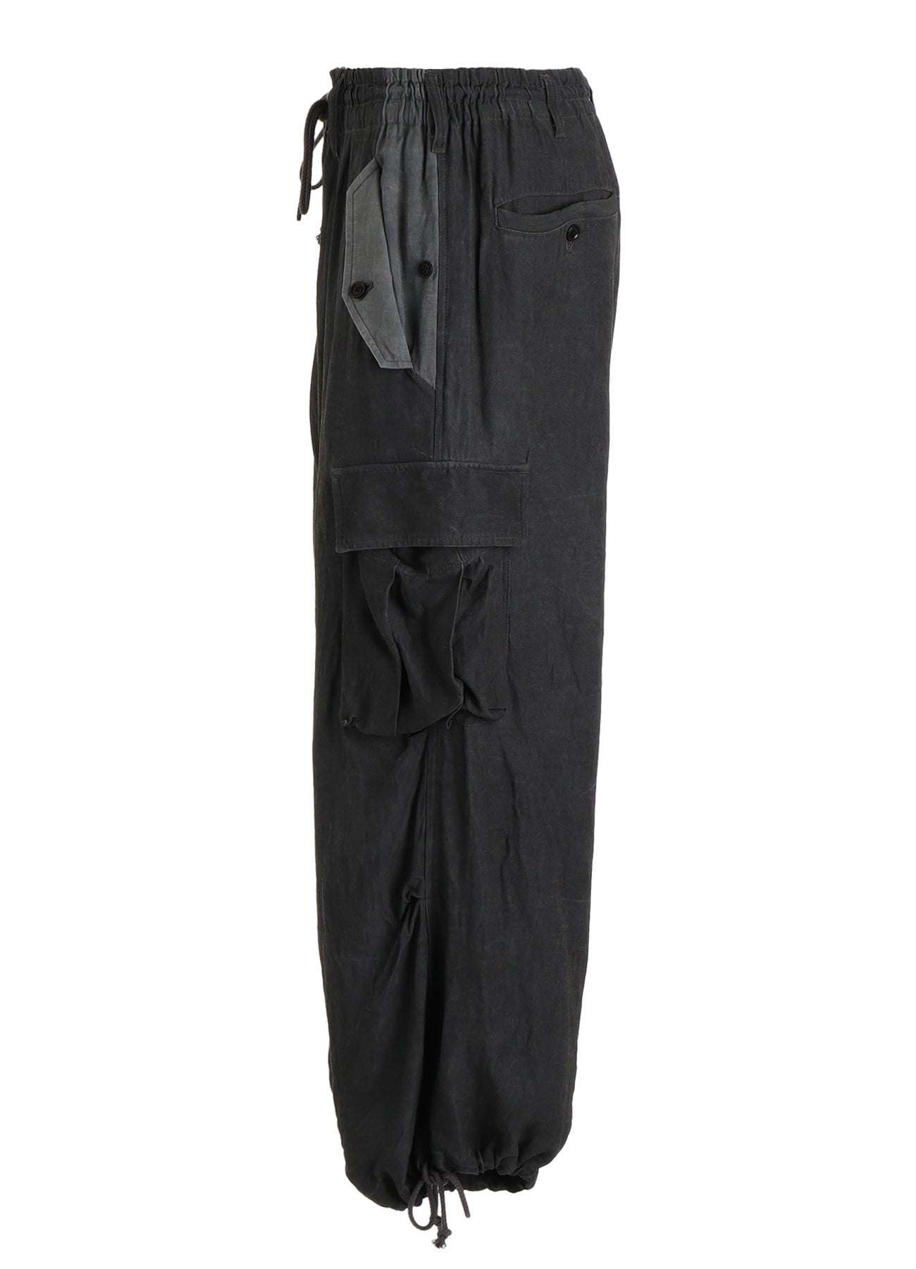 VIS/LI TWILL PIGMENT PRINT KNEE-TUCK CARGO PANTS – THE SHOP YOHJI