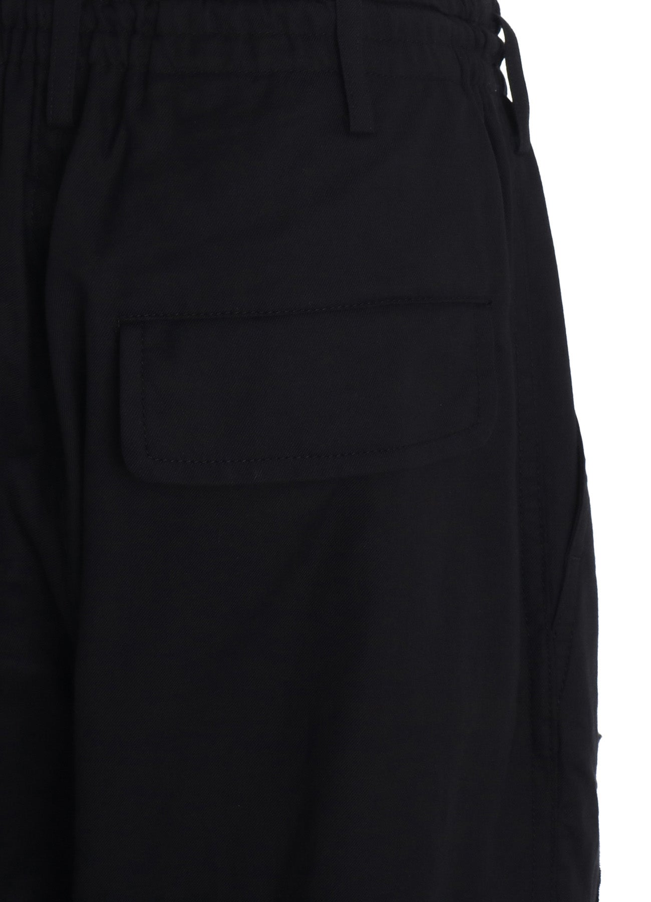 ORGANIC COTTON WASHER TAPERED PANTS WITH SASHIKO EMBROIDERY