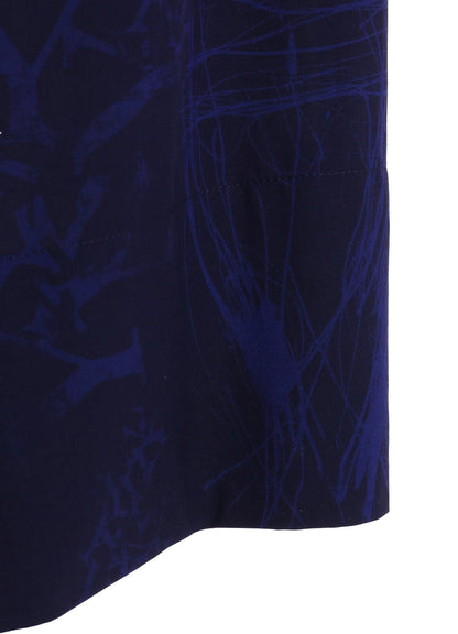 RAYON “Y” LETTER AND INDIAN MOTIF PRINT WRAP SKIRT