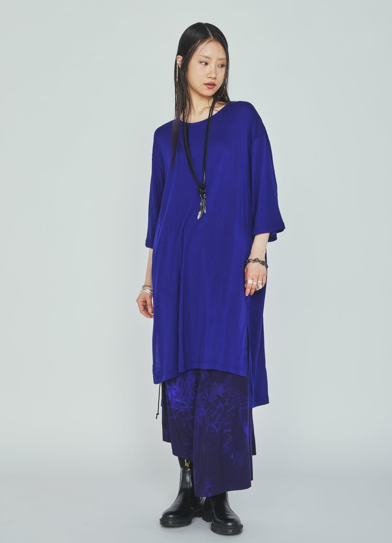 RAYON “Y” LETTER AND INDIAN MOTIF PRINT WRAP SKIRT – THE SHOP