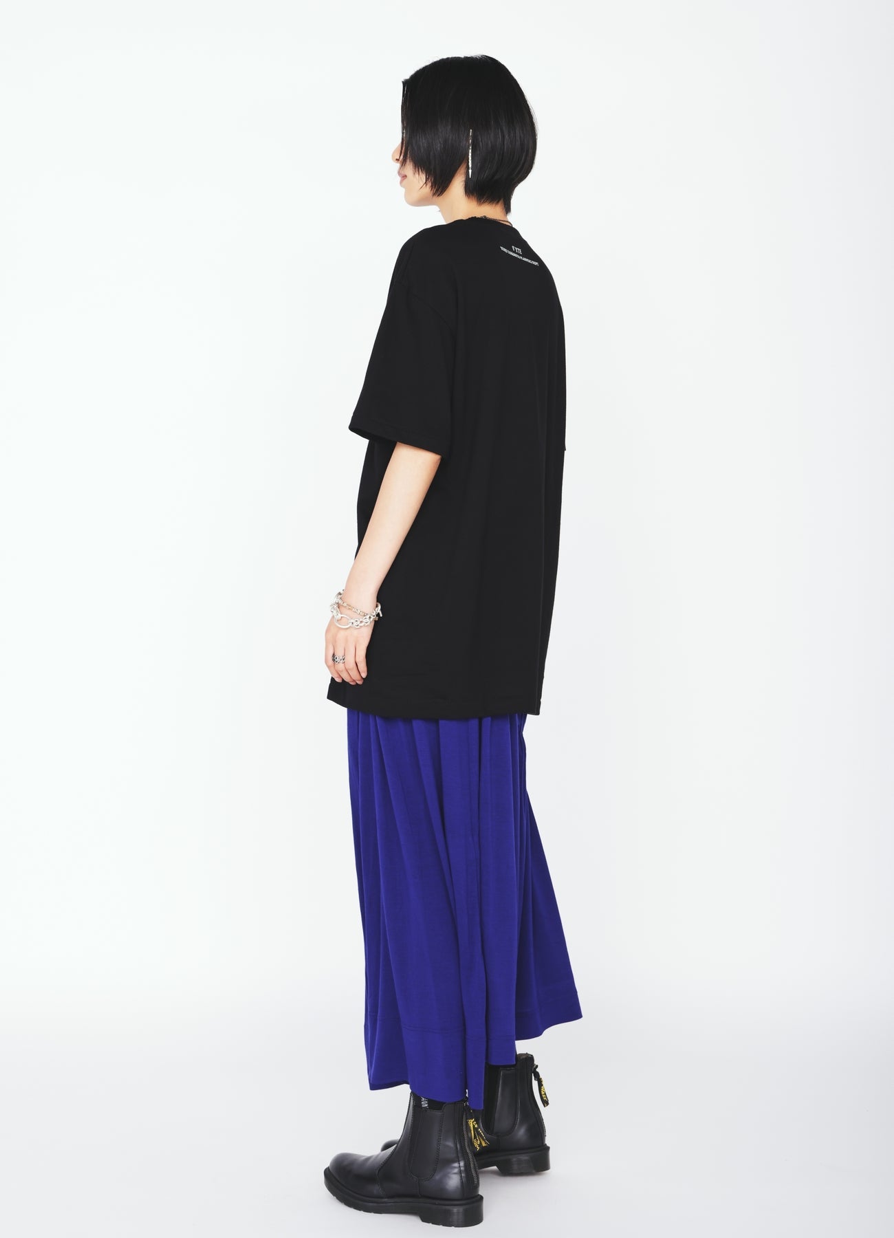 RAYON JERSEY DRAWSTRING SKIRT