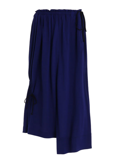 RAYON JERSEY DRAWSTRING SKIRT