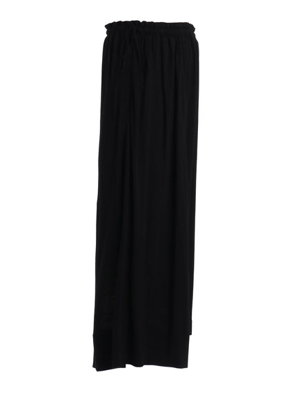 RAYON JERSEY DRAWSTRING SKIRT