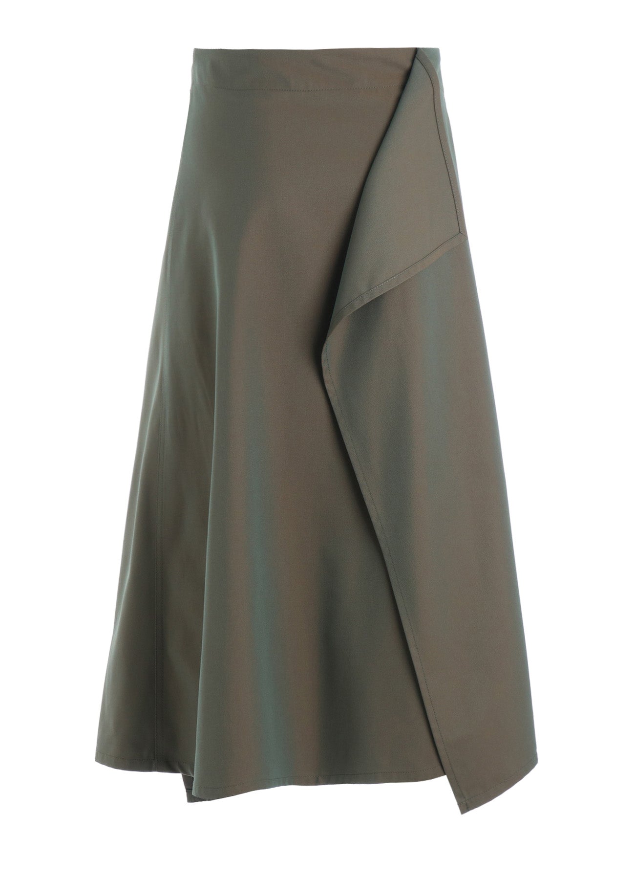 PE/RY REFLECTIVE TWILL WRAP SKIRT – THE SHOP YOHJI YAMAMOTO