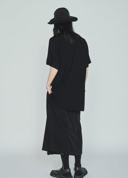 CREPE de CHINE WRAP SKIRT