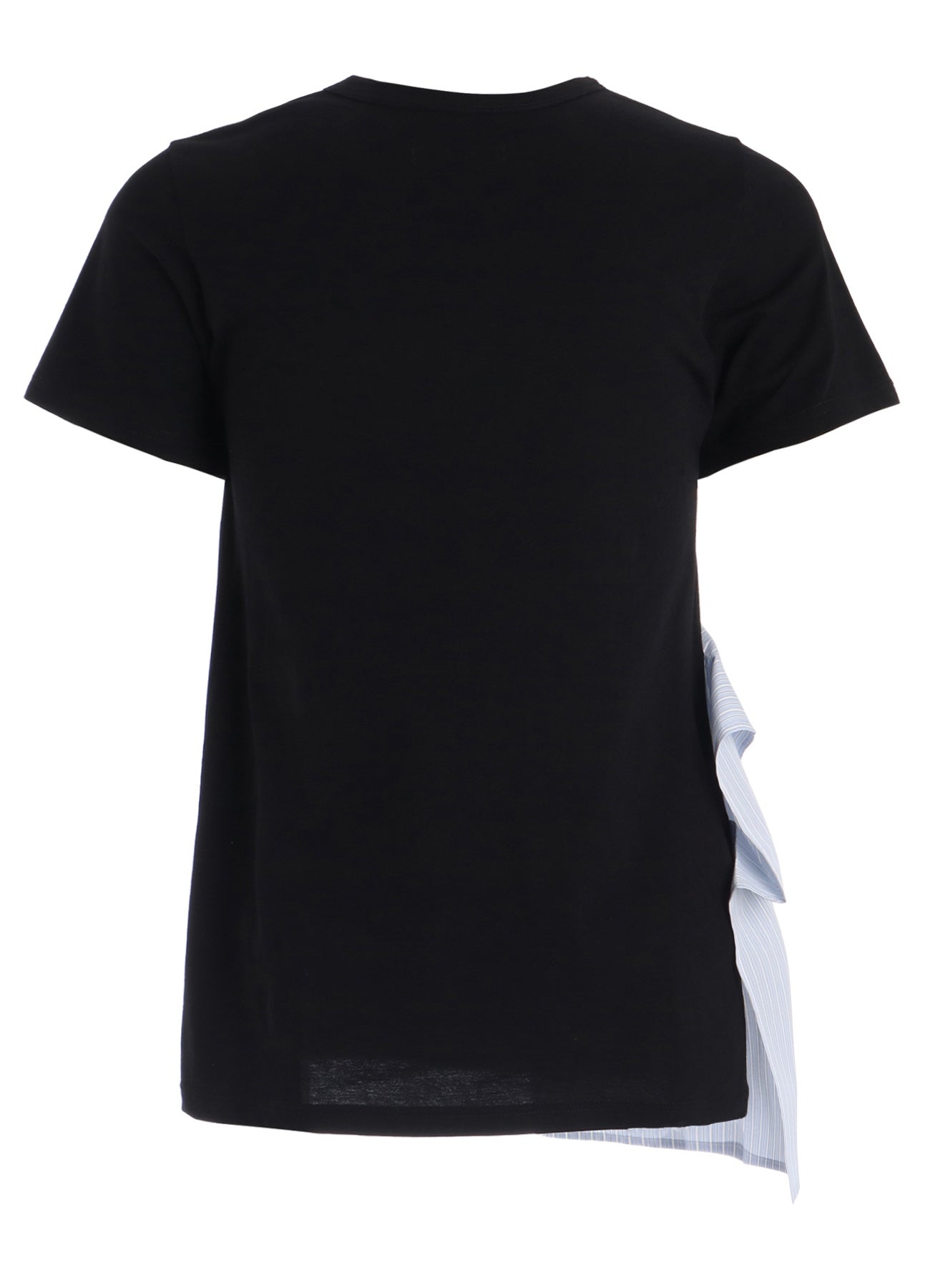 30/COTTON JERSEY WAIST DRAPE POCKET T-SHIRT