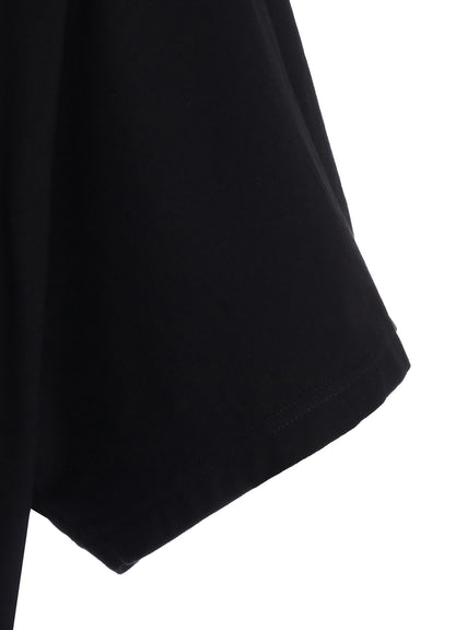 30/COTTON JERSEY ELASTIC HEM T-SHIRT