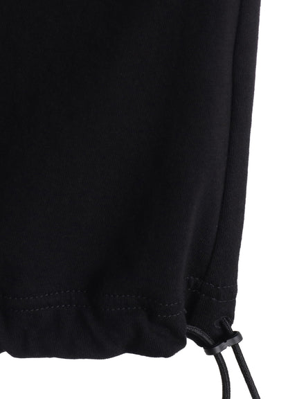 30/COTTON JERSEY ELASTIC HEM T-SHIRT