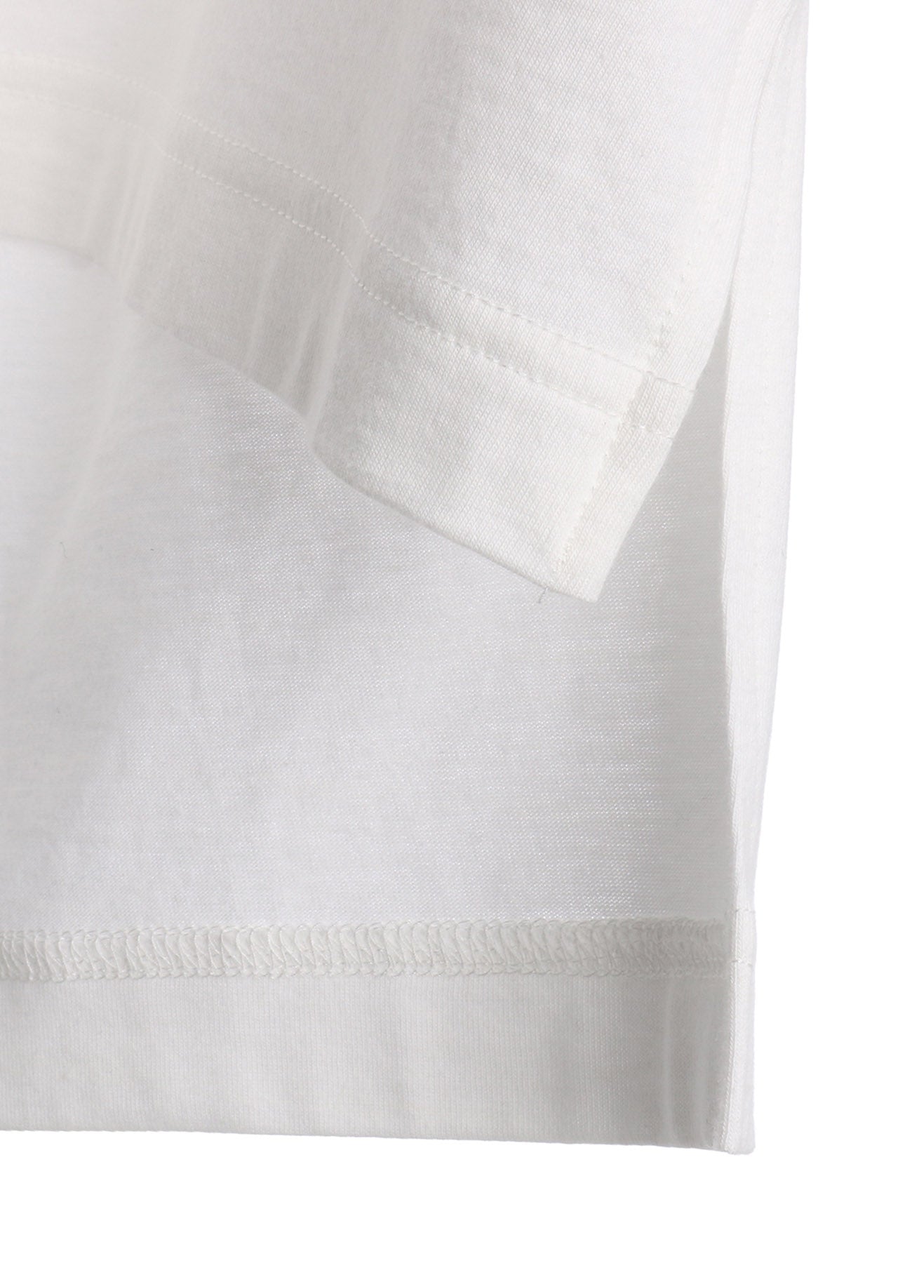 30/COTTON JERSEY DRAPE POCKET T-SHIRT