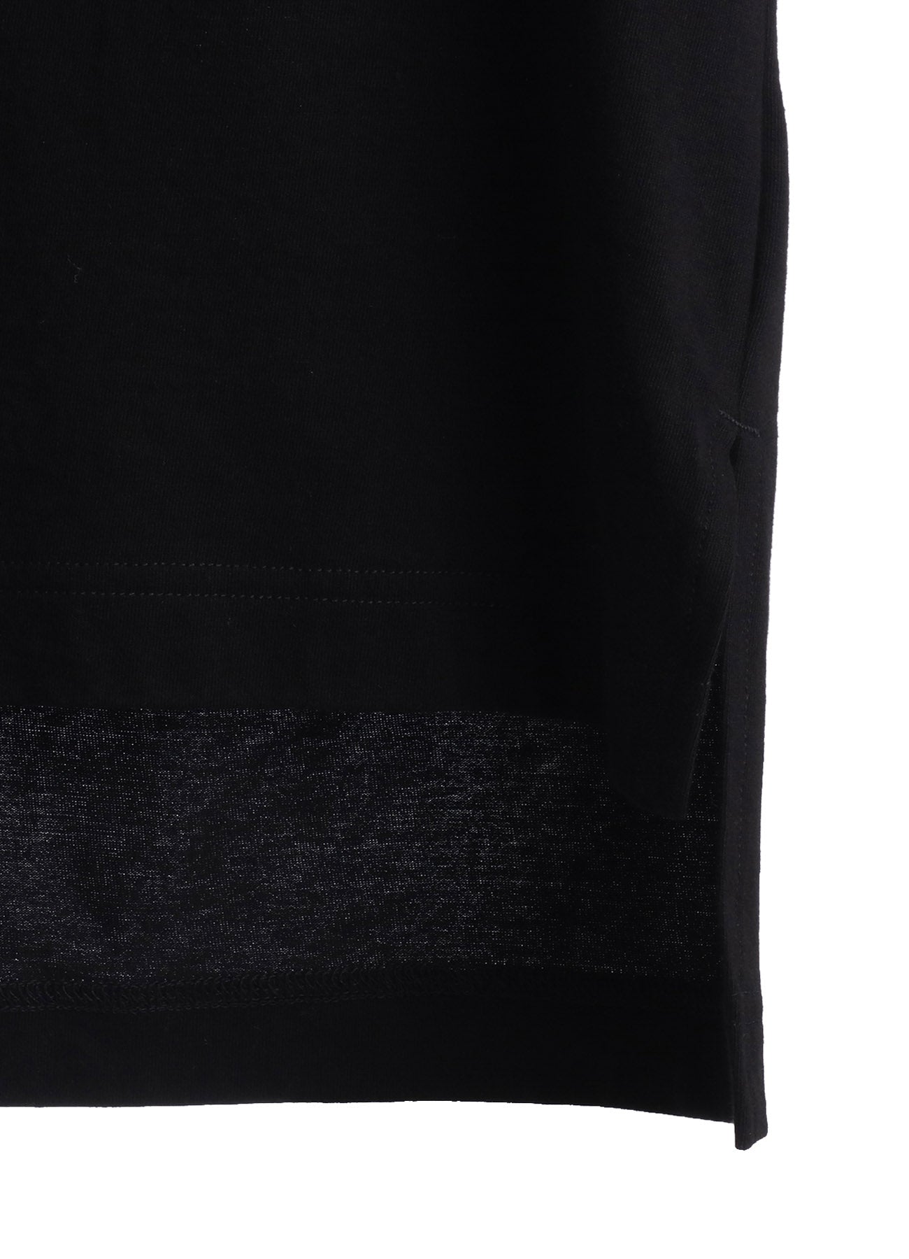 30/COTTON JERSEY DRAPE POCKET T-SHIRT