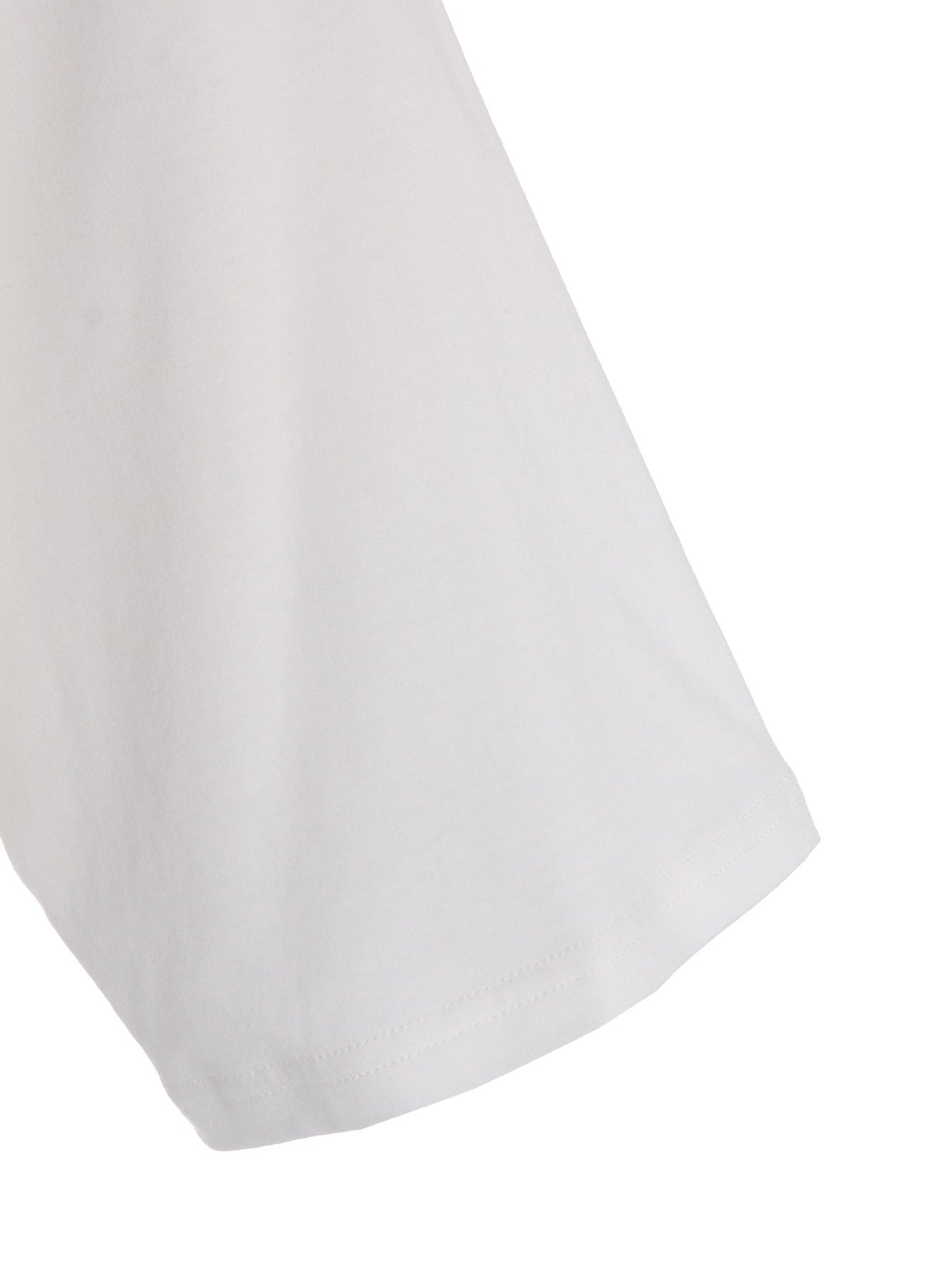 30/COTTON JERSEY LACE-UP T-SHIRT