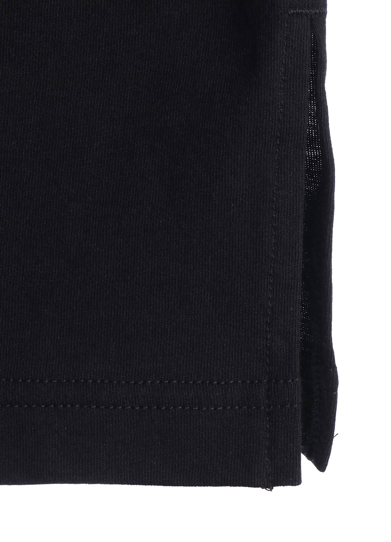 30/COTTON JERSEY LACE-UP T-SHIRT