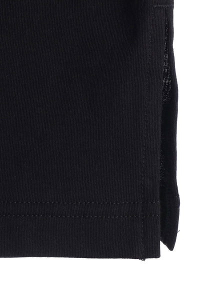 30/COTTON JERSEY LACE-UP T-SHIRT