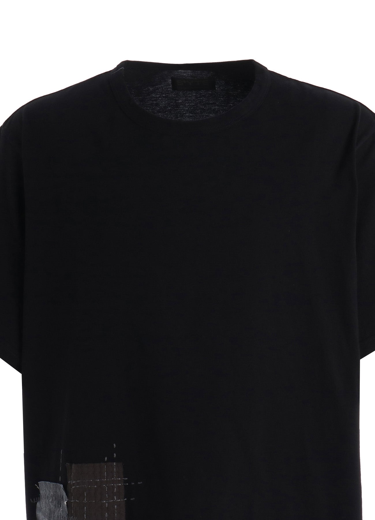 30/COTTON JERSEY SASHIKO EMBROIDERY T-SHIRT