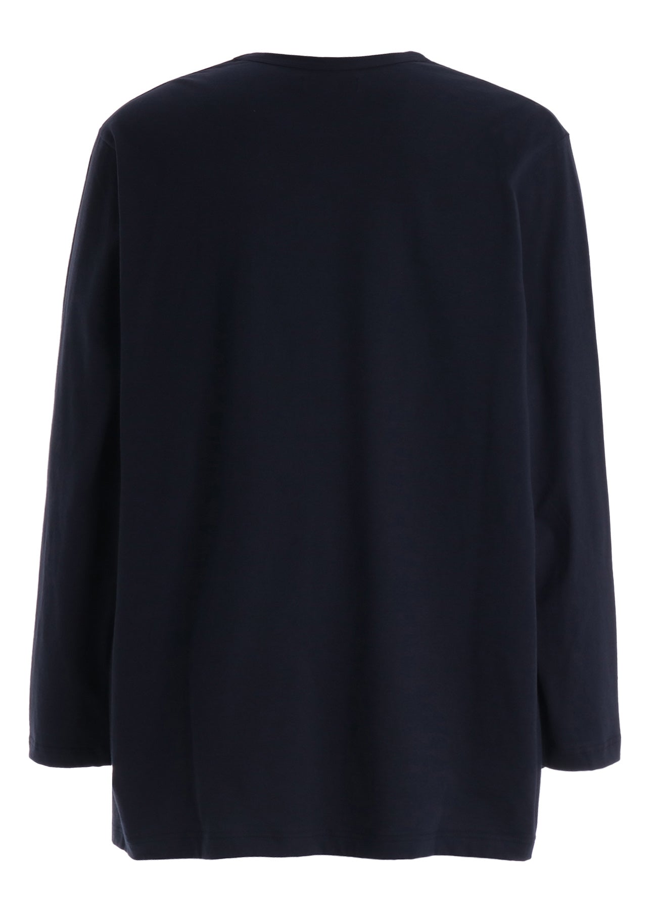 30/COTTON JERSEY SASHIKO EMBROIDERY LONG T-SHIRT