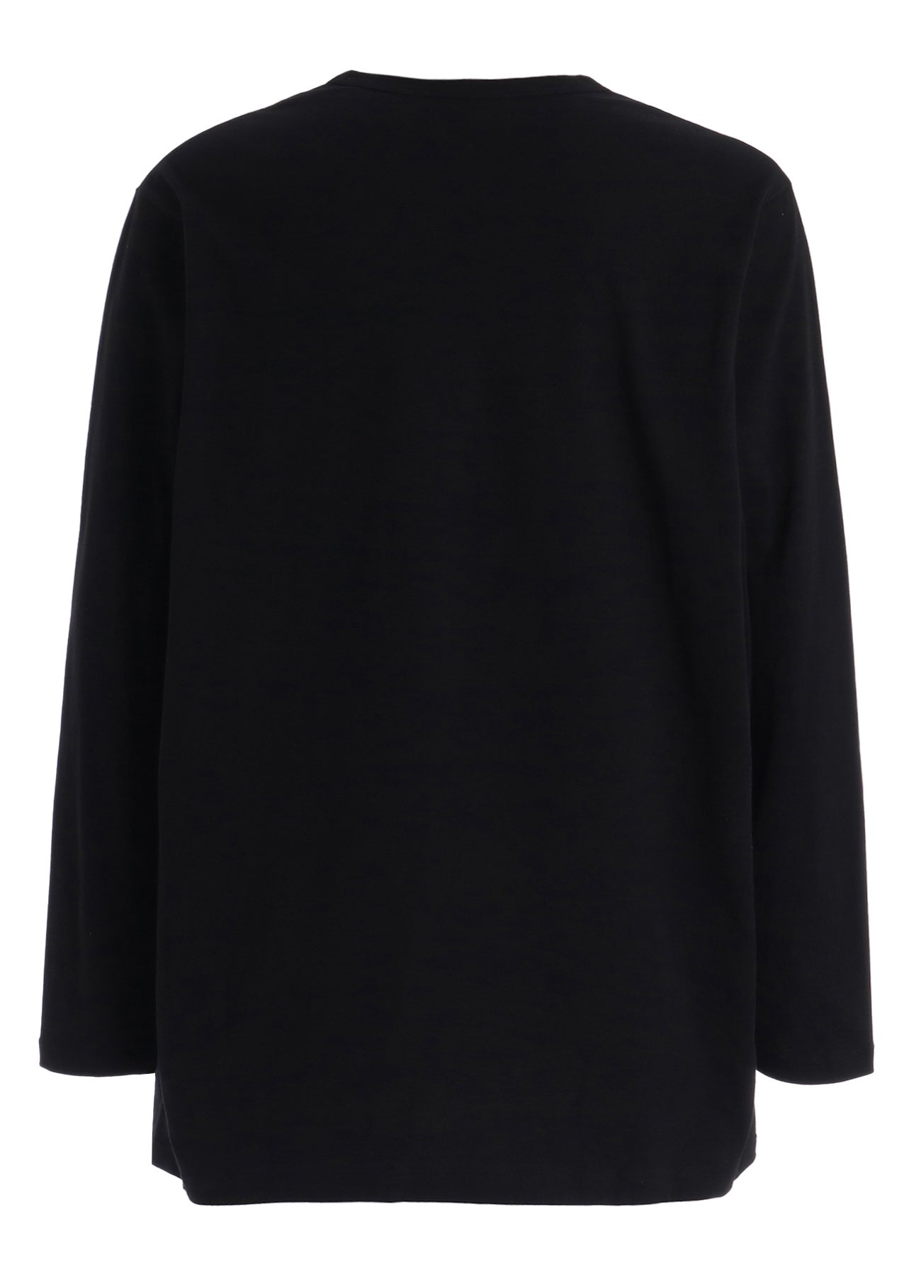 30/COTTON JERSEY SASHIKO EMBROIDERY LONG T-SHIRT
