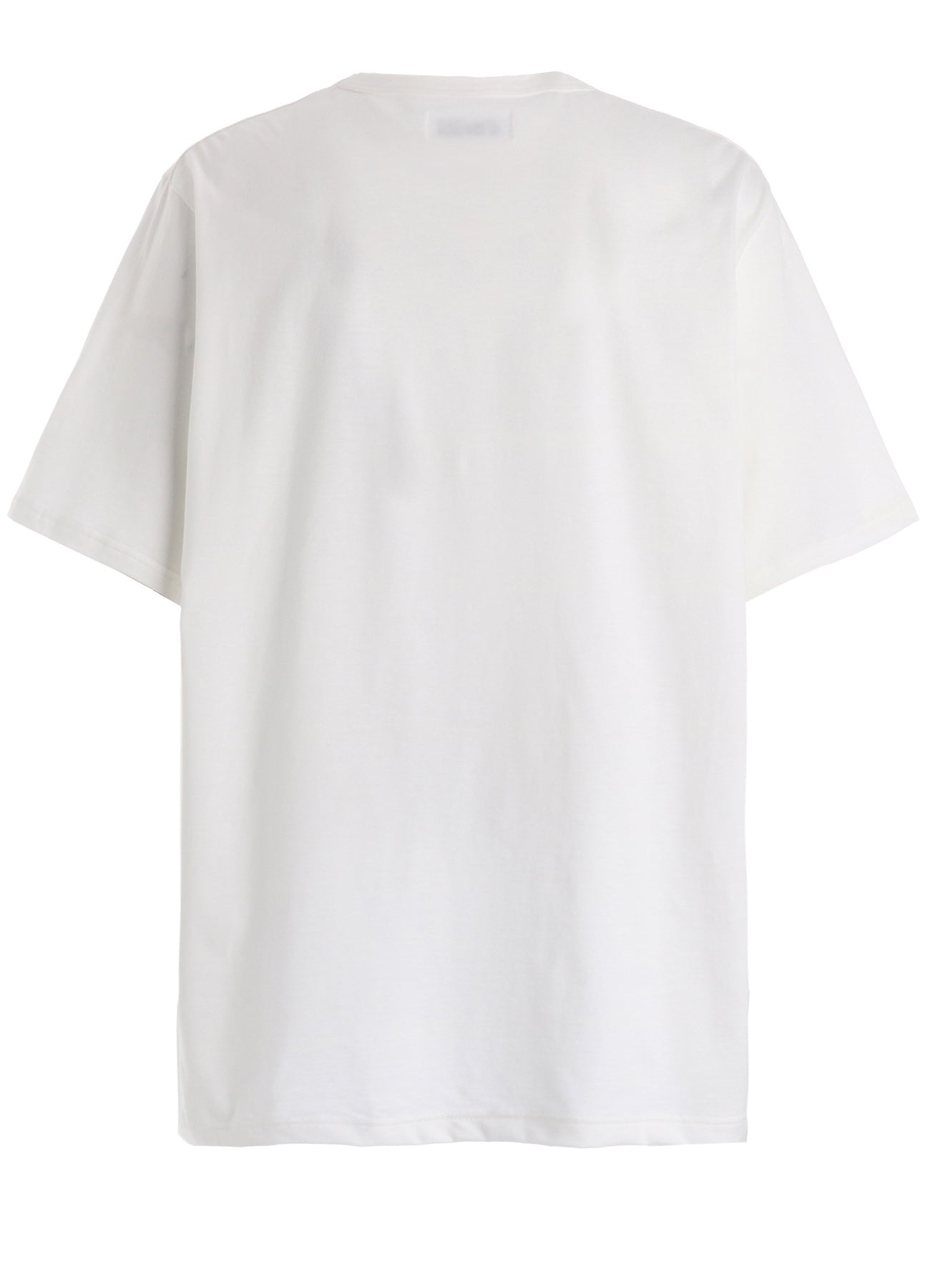 30/COTTON JERSEY FRONT SLIT T-SHIRT