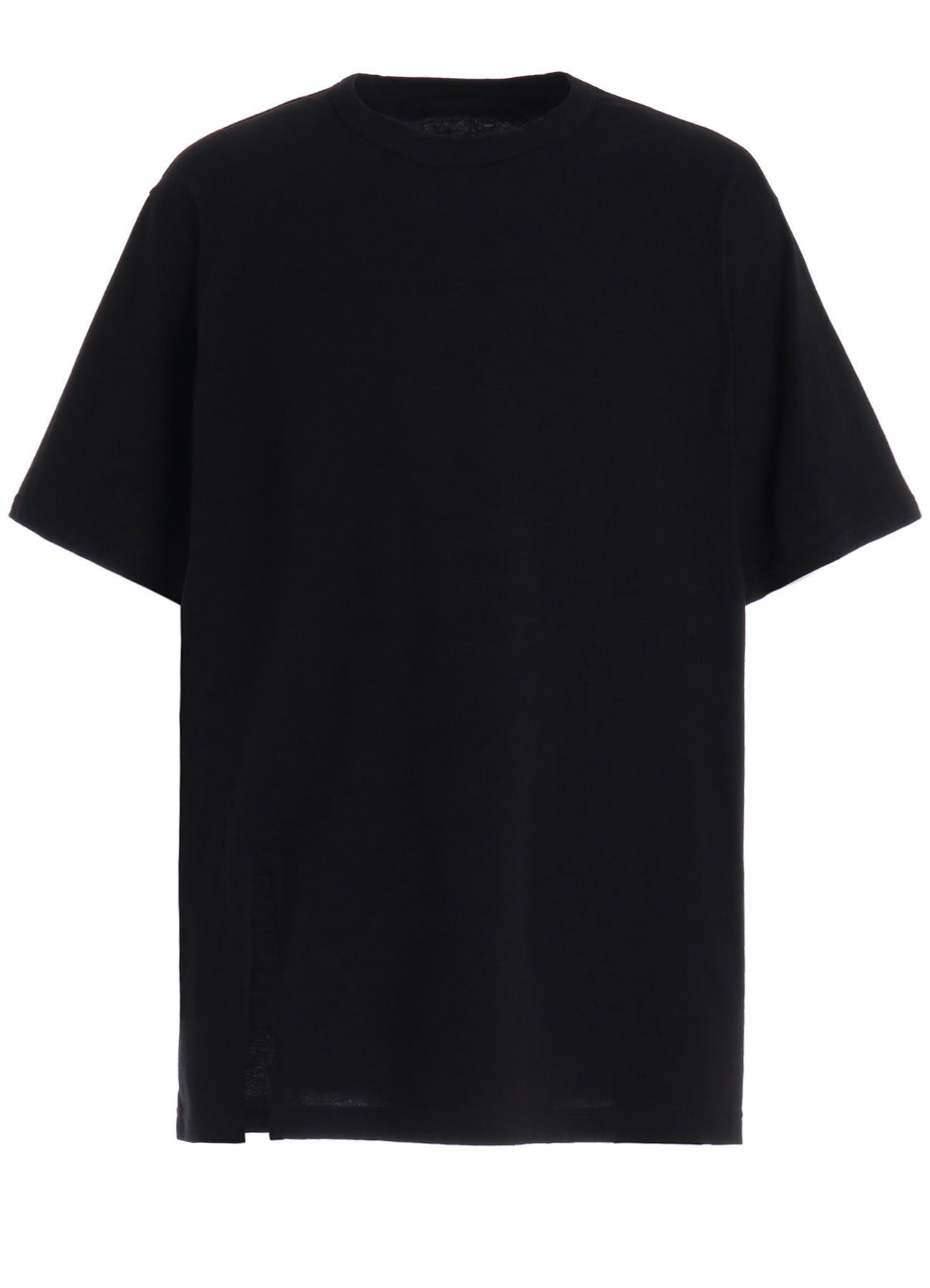 30/COTTON JERSEY FRONT SLIT T-SHIRT – THE SHOP YOHJI YAMAMOTO