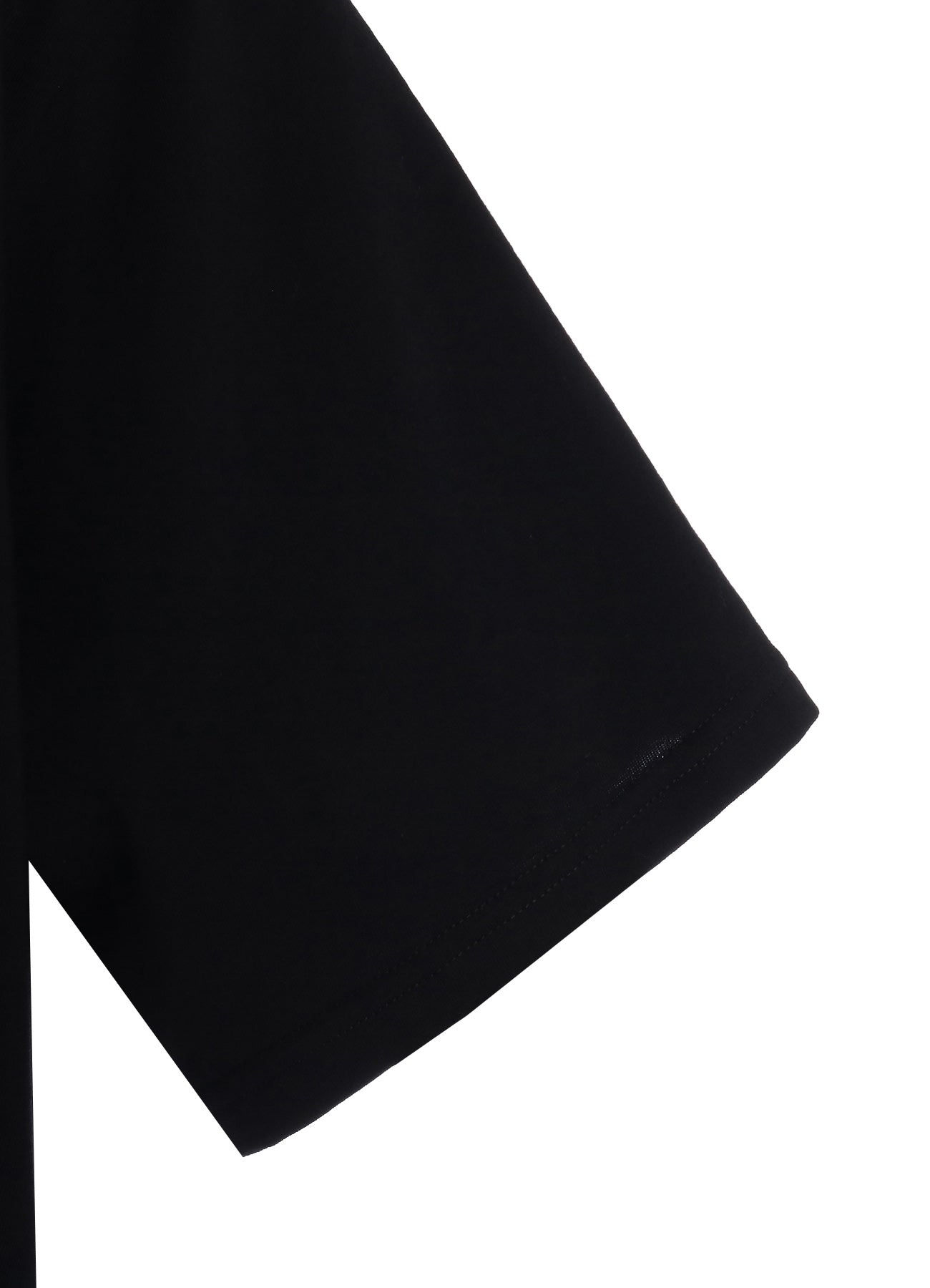 30/COTTON JERSEY FRONT SLIT T-SHIRT