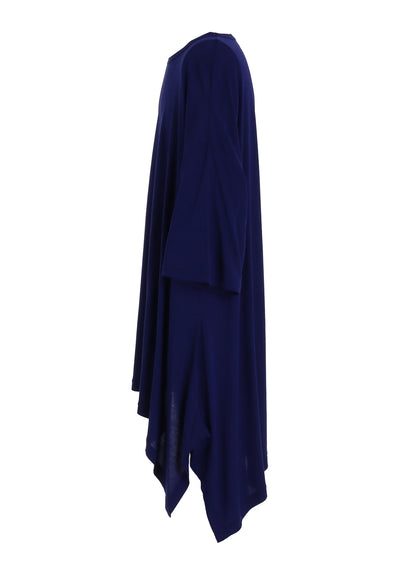RAYON JERSEY DRAPE T-SHIRT