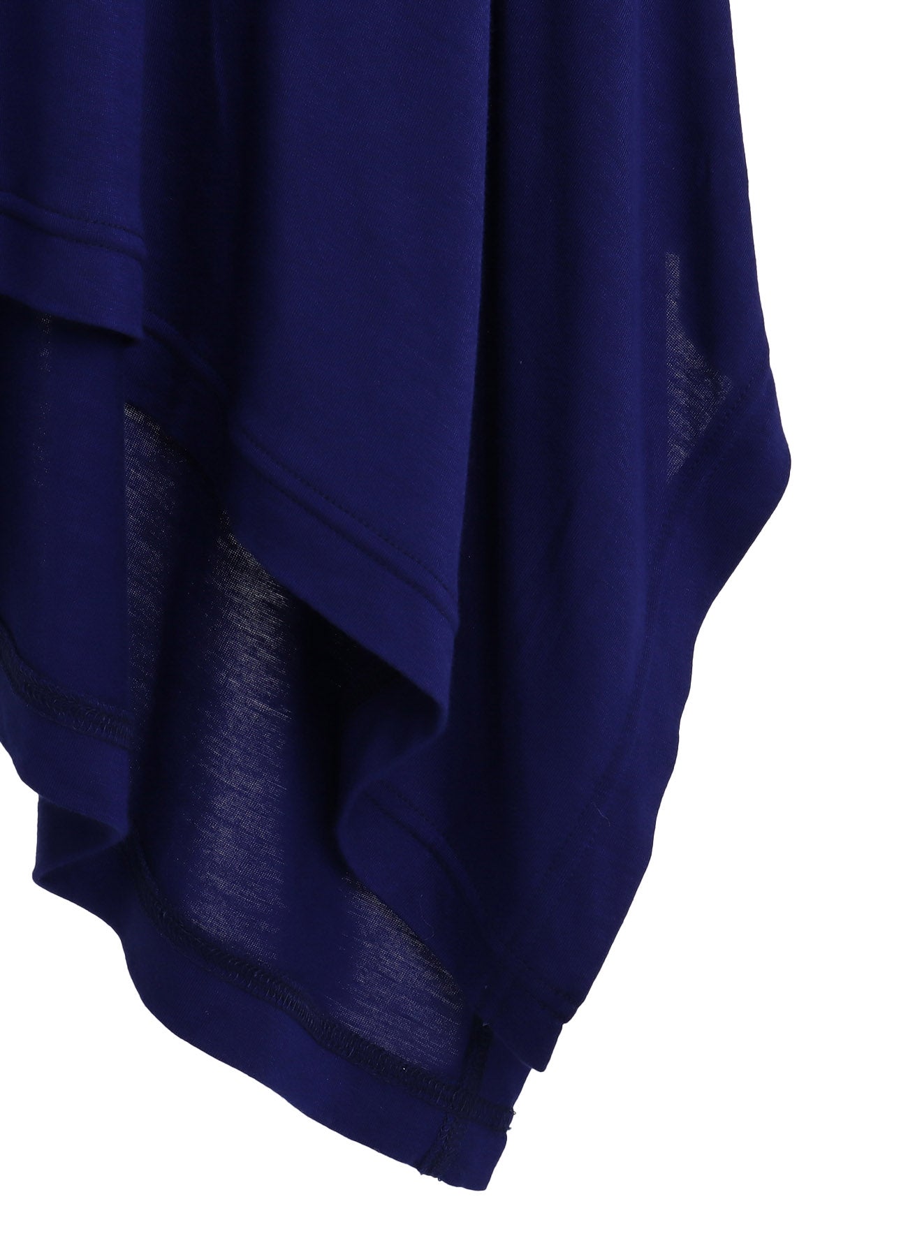 RAYON JERSEY DRAPE T-SHIRT