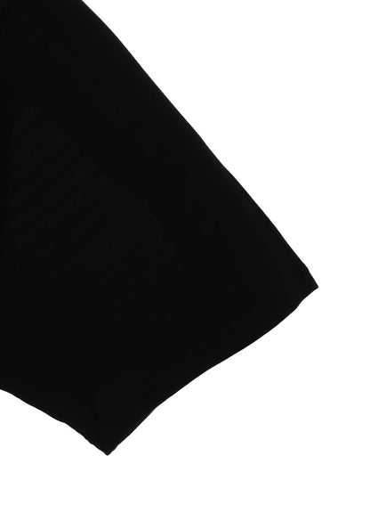 RAYON JERSEY DRAPE T-SHIRT