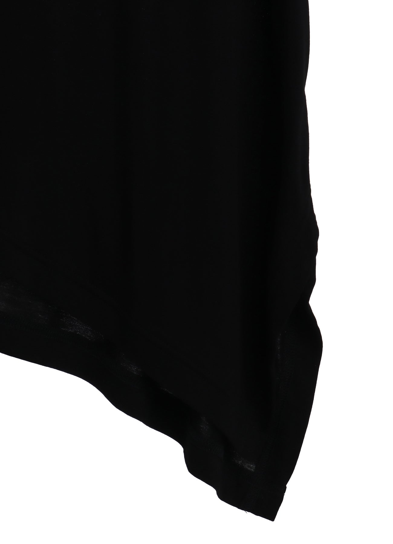RAYON JERSEY DRAPE T-SHIRT