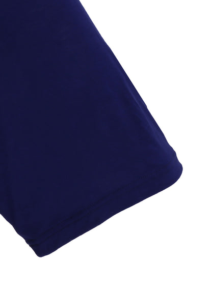 RAYON JERSEY SIDE SLITS LONG T-SHIRT