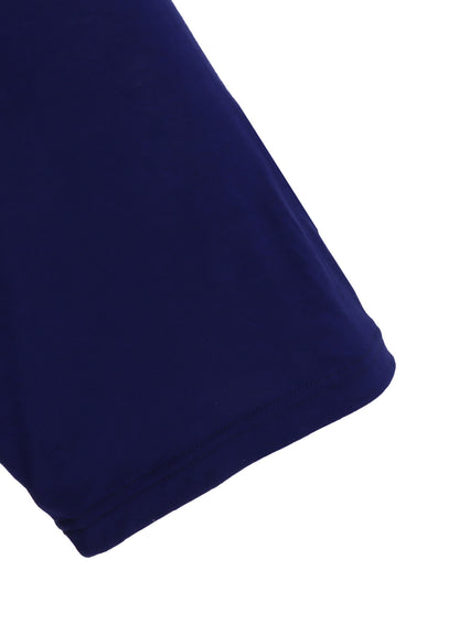 RAYON JERSEY SIDE SLITS LONG T-SHIRT