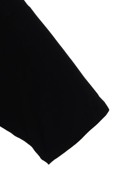 RAYON JERSEY SIDE SLITS LONG T-SHIRT