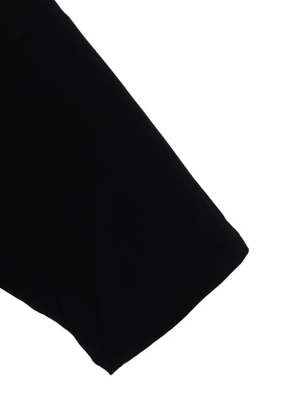 RAYON JERSEY SIDE SLITS LONG T-SHIRT