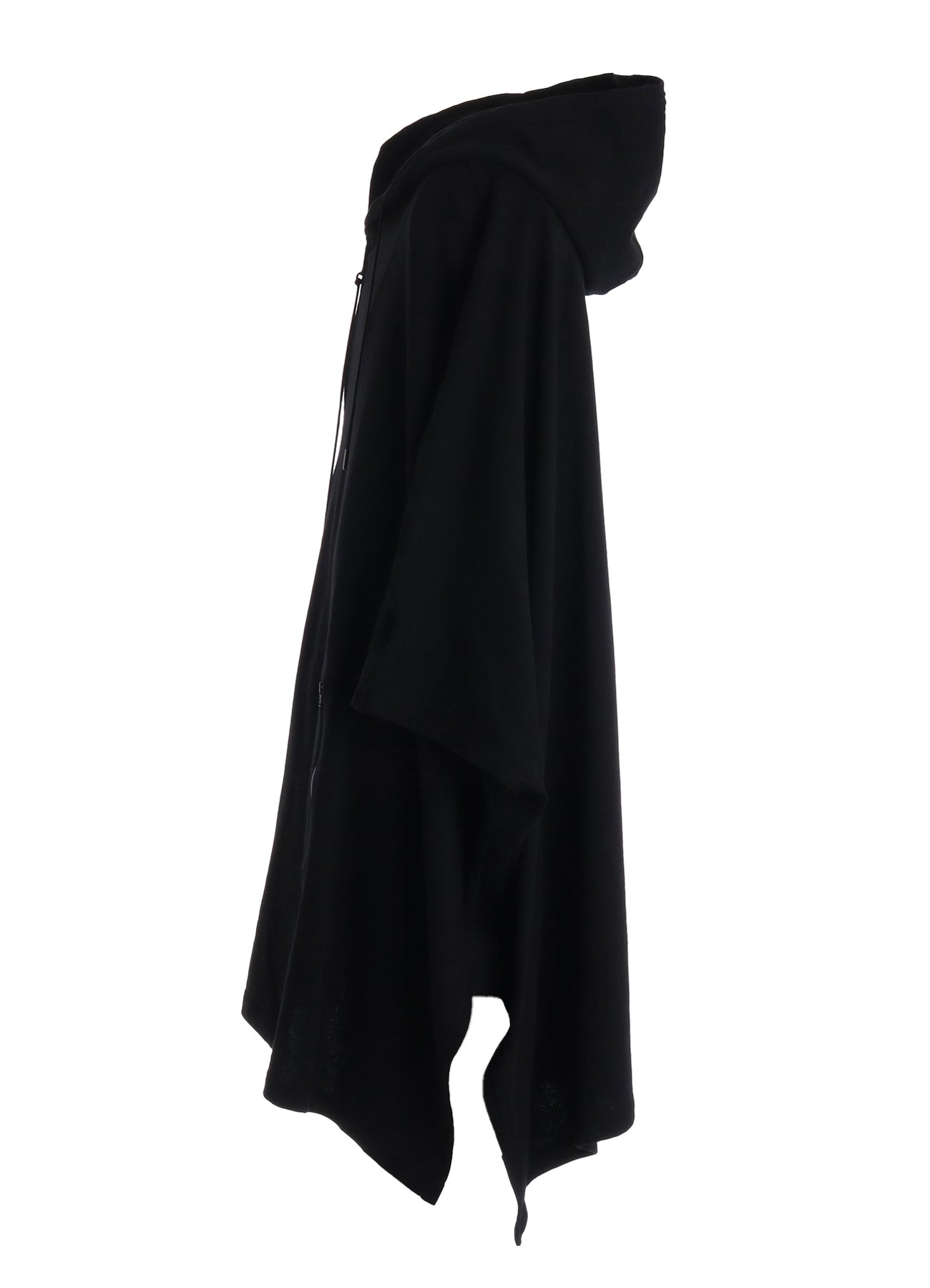 40/1 COTTON GAUZE FLEECE PONCHO – THE SHOP YOHJI YAMAMOTO