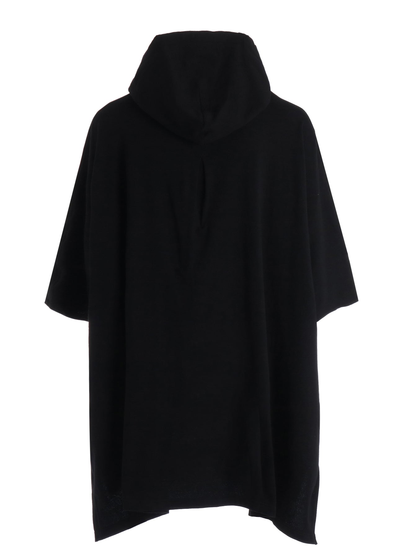 40/1 COTTON GAUZE FLEECE PONCHO – THE SHOP YOHJI YAMAMOTO